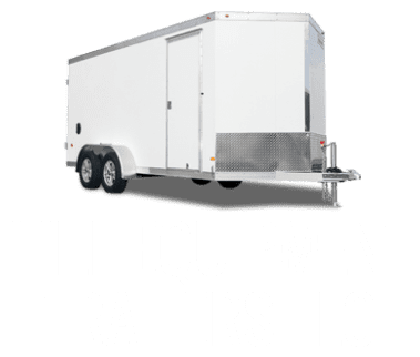 Hill Equipment Trailers Logo White